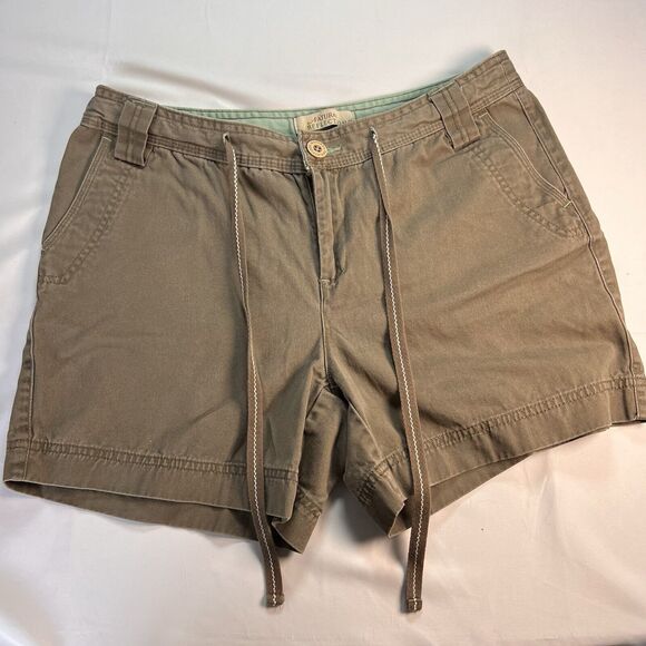 NATURAL REFLECTIONS CARGO SHORTS WOMENS SIZE 10R NEW CANTEEN STRETCH HIKING CAMP - Picture 1 of 4